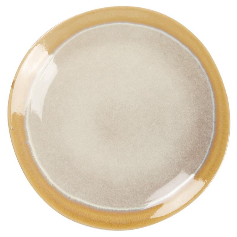Special-Shaped Plate, Ceramic Plate, Creative Splicing Plate, Retro Style Tableware Plate, Household Vegetable Plate, Pasta Plate, Salad Plate.