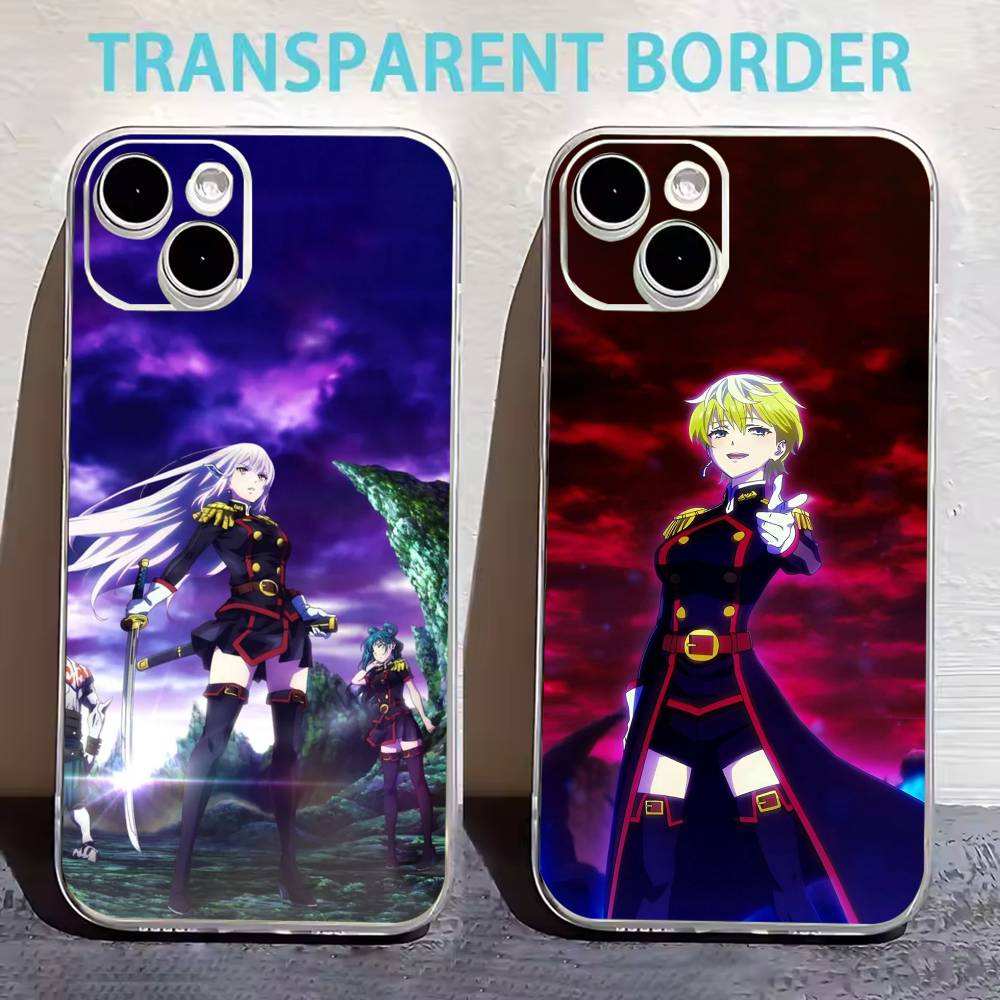 Chained Soldier Phone Case For iPhone17,16,15,14,13,12,11 Plus,Pro Max Soft Transparent Cover
