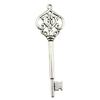 Key Charms Multi Color Alloy Key Tools Pendants For Gothic Themed Jewelry