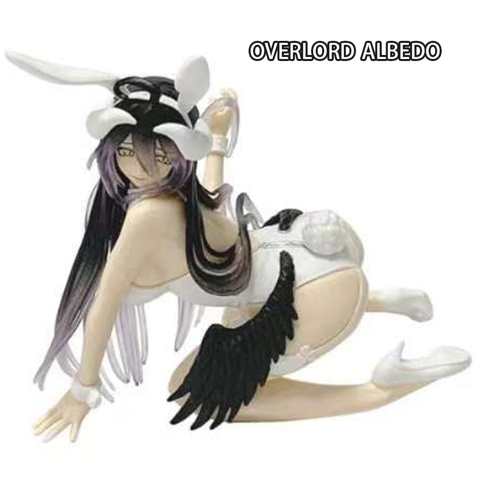 12cm Neue Hentai Figur OVERLORD Anime Figur Bunny Girl Albedo Nudelstopper Figur Actionfigur Sammlermodell Spielzeug