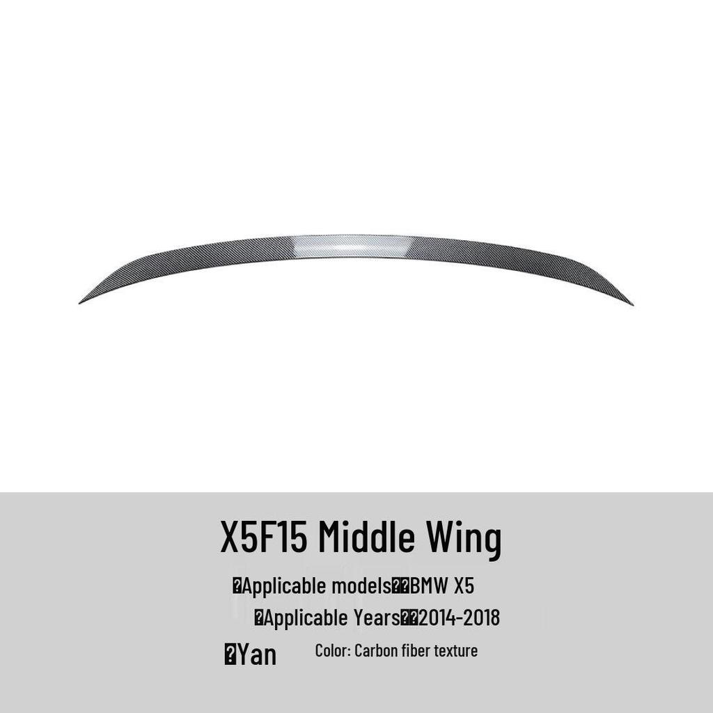BMW X5 F15 M Sport 2014-2018 Lip Dianteiro, Spoiler Traseiro, Saias Laterais, Grelha, Kit de Modificação de Lip Traseiro