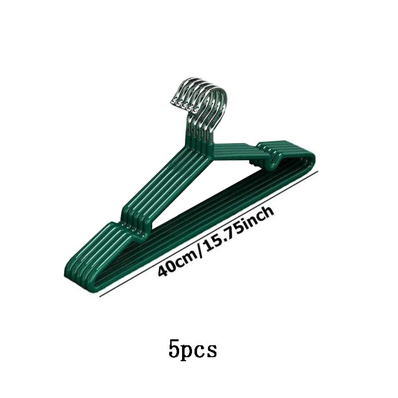 5/8pcs Hangers 8Holes Clothesline Plastic Hanger Non-slip Stainless Steel Pants Clip Portable Household Essentials Dormitory TMZ