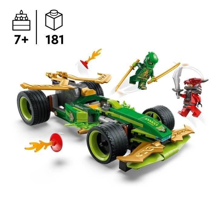 LEGO NINJAGO 71828 La voiture de course à rétrofriction de Lloyd - Jouet de construction