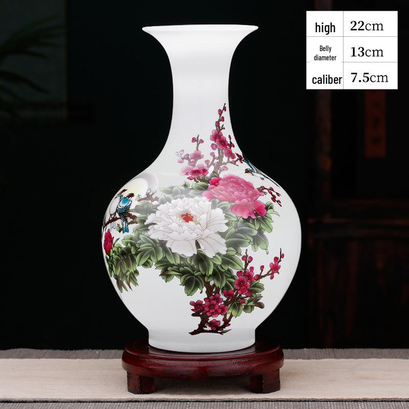 Jingdezhen Ceramic Vases - Chinese Home Decor for TV Cabinets & Shelves