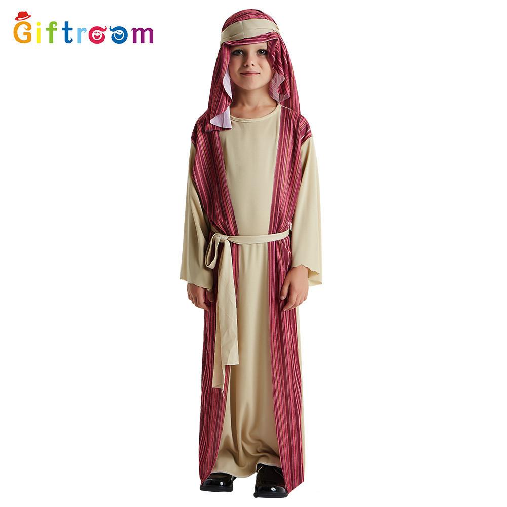 

Восточный Уникальный Средневековый Костюм Пастуха Для Мальчиков Идеально Подходит Для Переодевания Хэллоуина И Веселья На Вечеринках L