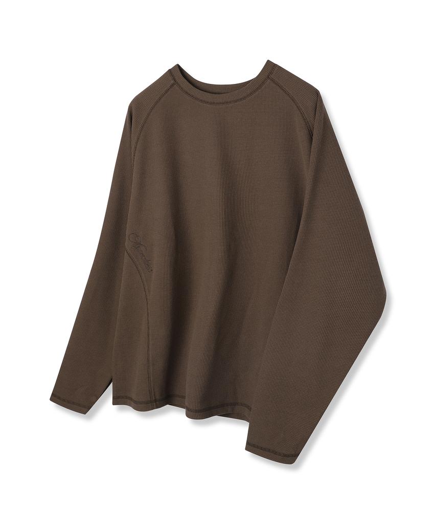 AVANDRESS Workwear Waffle Long Sleeve_4Colors
