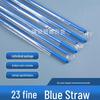Individually Wrapped Transparent Sharp Tip Boba Straws - Pack of 1