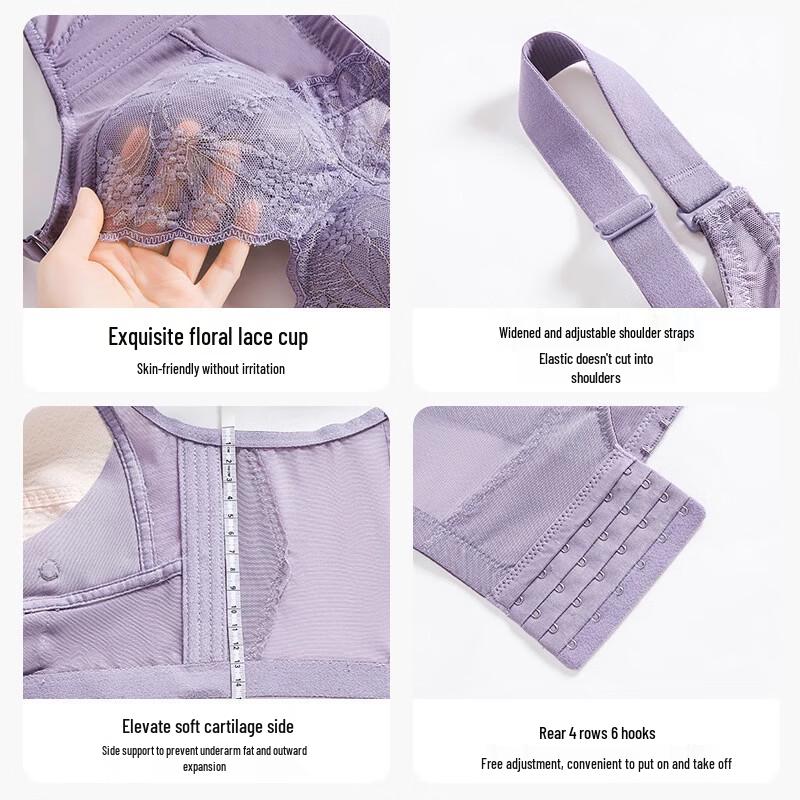 LangSha Lace Push-up Shaping Bra