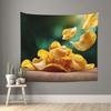 Hanging for Living Room Merry Christmas Snowman Tapestry Modern Wall Art Wall Blanket Aesthetic Tapestrys Indoor Tapestries for