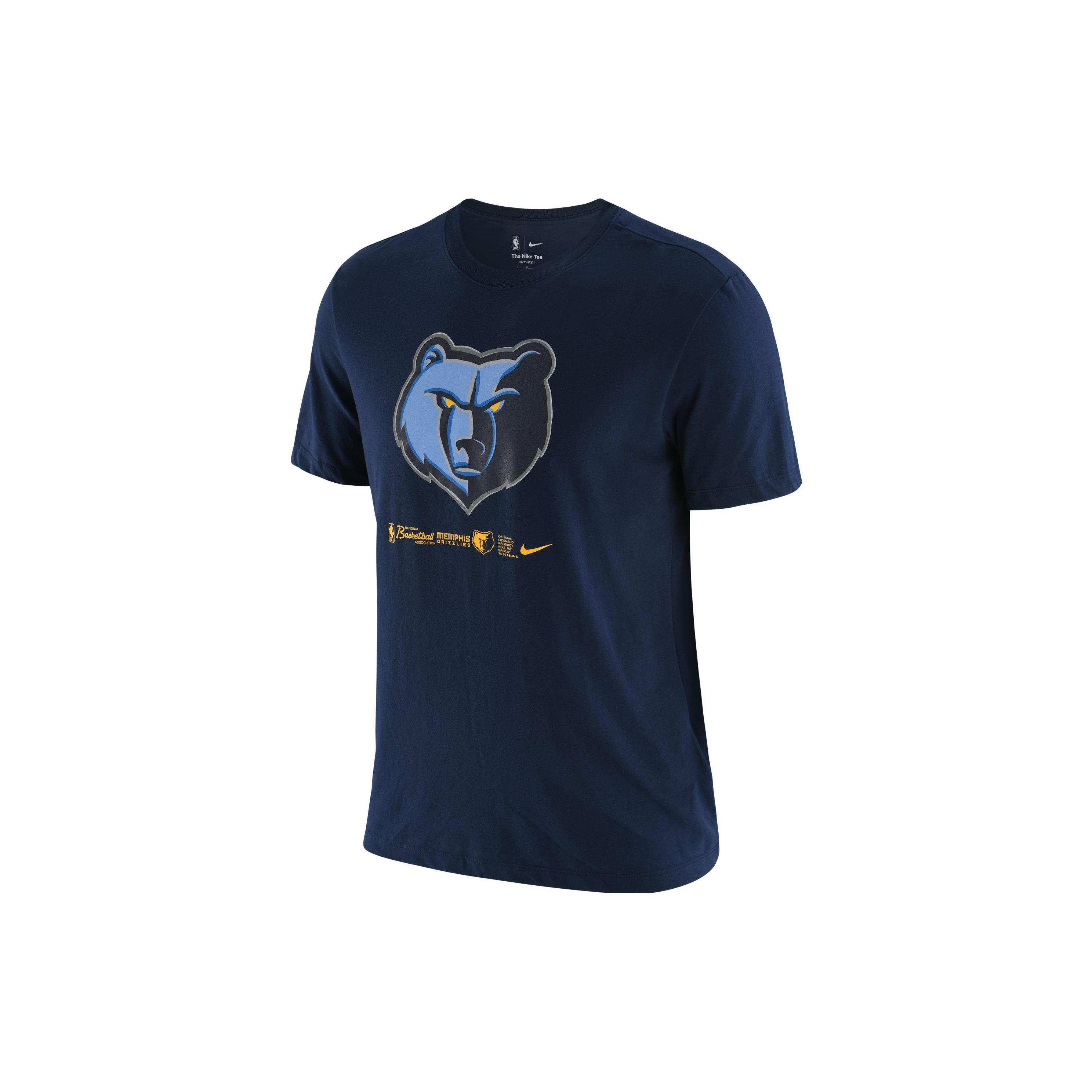 Мужская футболка Nike x NBA Темно-синяя DH6795-419 M