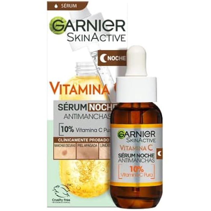 Sérum Anti-taches - GARNIER - SKINACTIVE VITAMIN C - 30 Ml - Tous Types De Peau - Texture Légère