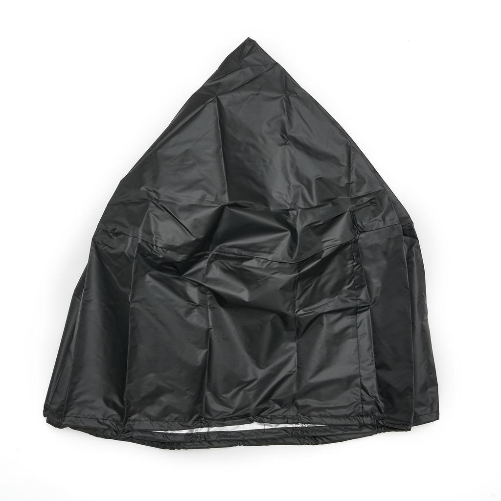 BBQ Grill Barbeque Cover Anti-Dust Waterproof Heavy Duty BBQ Cover Outdoor Rain Protective Round Barbecue Cover