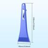 Ice Scraper For Freezer 9 Inch Ergonomic Grip Snow Remover For Cars Heavy Duty Shovel Cleaning Spade For Window Truck Freezer
