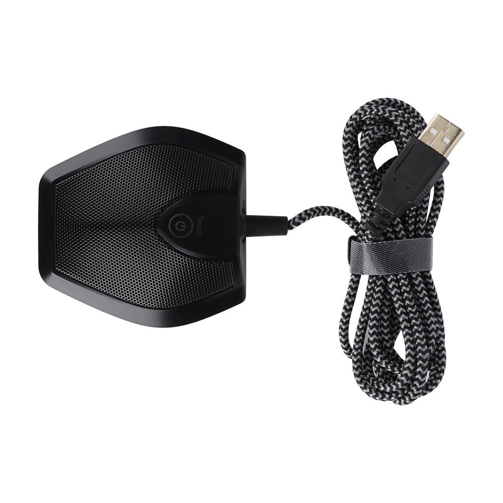 Microphone Touch Button DualCapacitor USB Recording Receiver for Video Teaching Conference Room