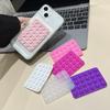 Candy Color Suction Cup Silicone Phone Backed Sticker Suction Pad Phone Holder Backed Adhesive Rubber Sucker Pad For Fixed Pad 5