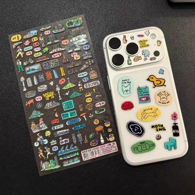 iPhone 17 Pro Max Cute Small Elements Sticker - Bestseller Xiaohongshu