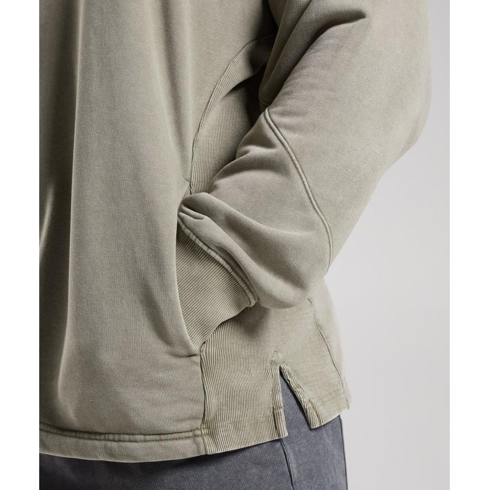 Gymshark Power Washed Crew Ecru Brown A2a8c Nb43