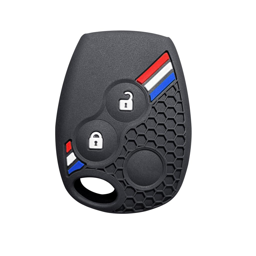Silicone Keychain Cover Key Cap Holder Car Key Case for Renault Trafic Clio Duster Logan Dacia Sandero for Nissan Terrano Almera