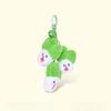 Carrot Vegetable Skewered Cartoon Soft Plush Keychain For Backpack Accessories