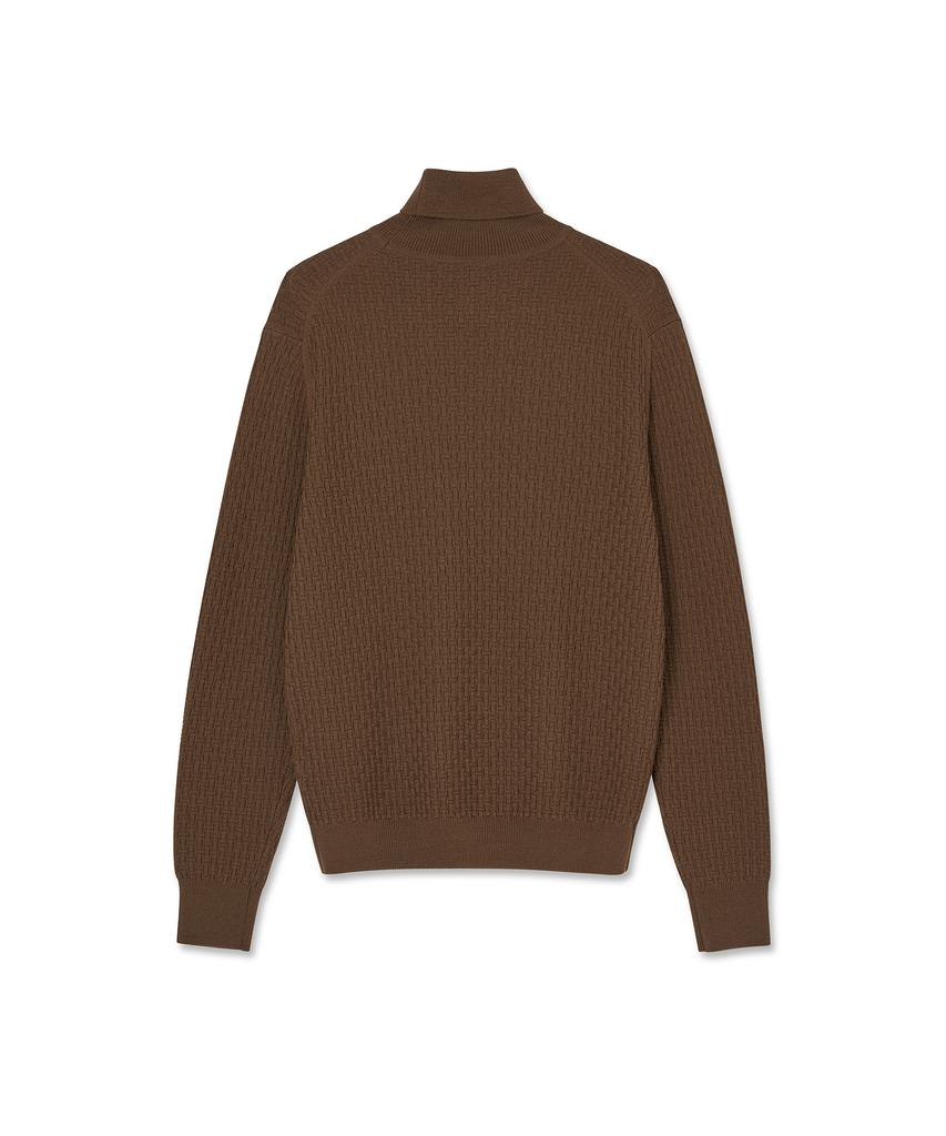 IOLO Signature Turtleneck_Brown