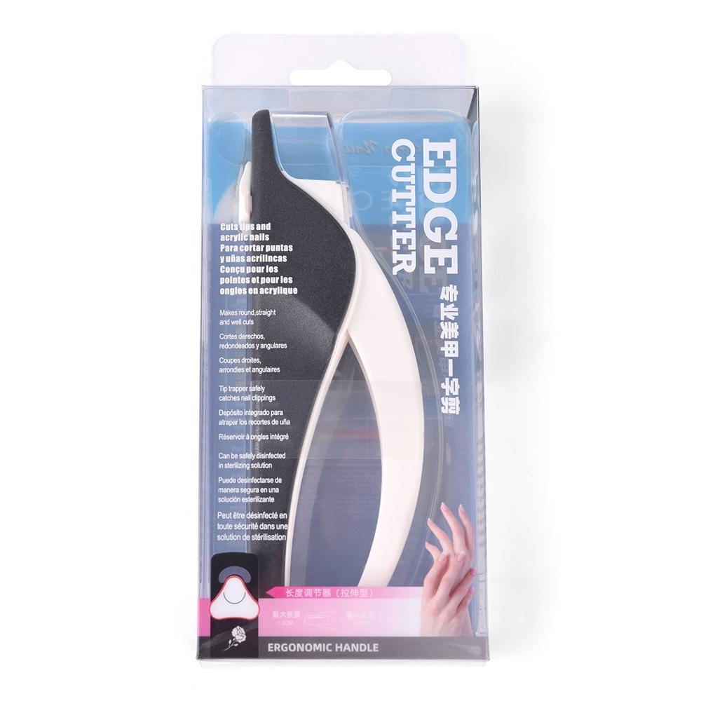 False Nail Tip Clipper Blade Anti-splash U-Shaped False Nail Scissors Cutter False Tips Edge Cutter Manicure Tools for Hand Care