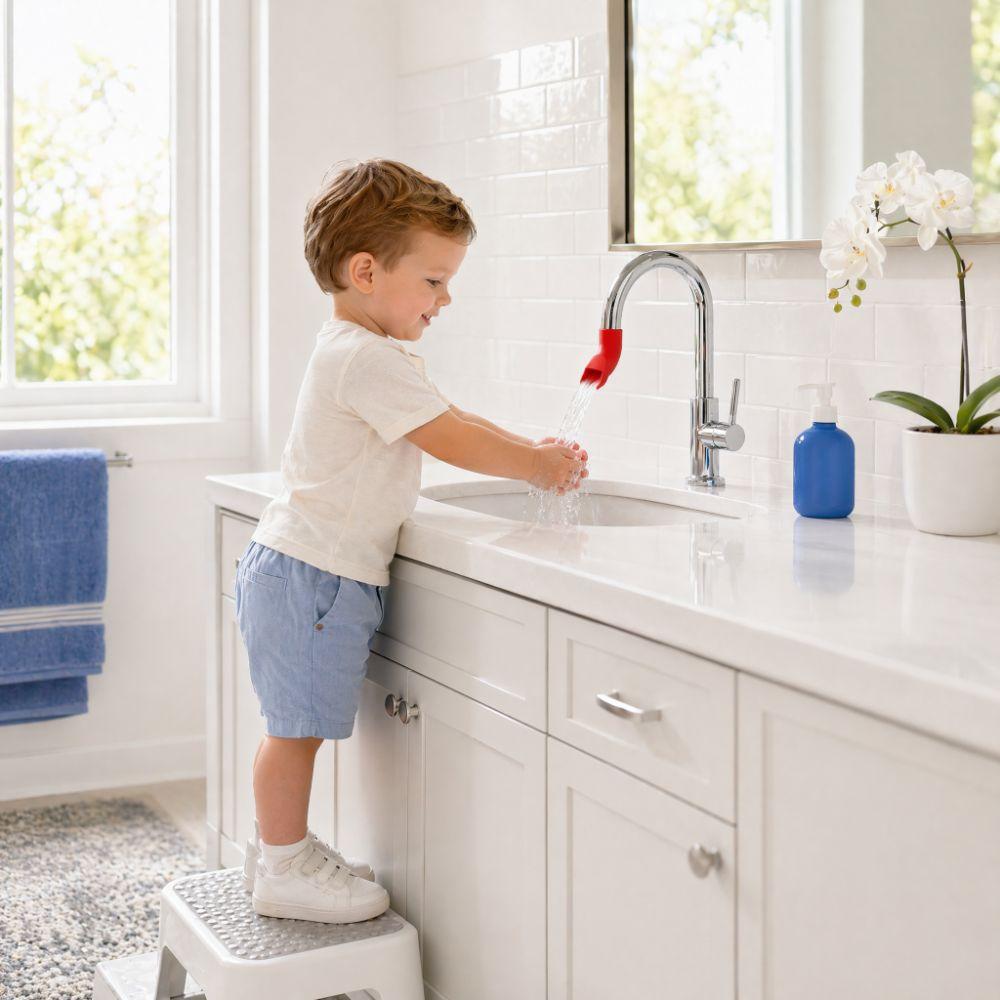 Extended Length Tap Sink Accessories Splash-proof Water Outlet Nozzle Household
