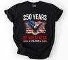 250th Anniversary United States Shirt Patriotic Eagle TShirt Unisex T-Shirt