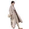 Women's Mid-Length Woolen Coat - 2026 Autumn/Winter Korean Style Thickened Version