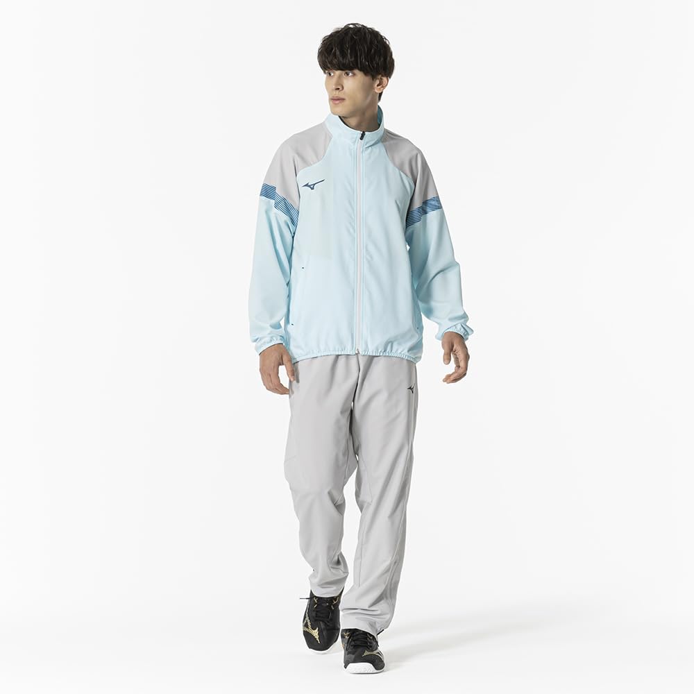 Tennis Badminton Training Cloth Long Pants Jersey Unisex 62JDB010 Vapor Silver [Mizuno]