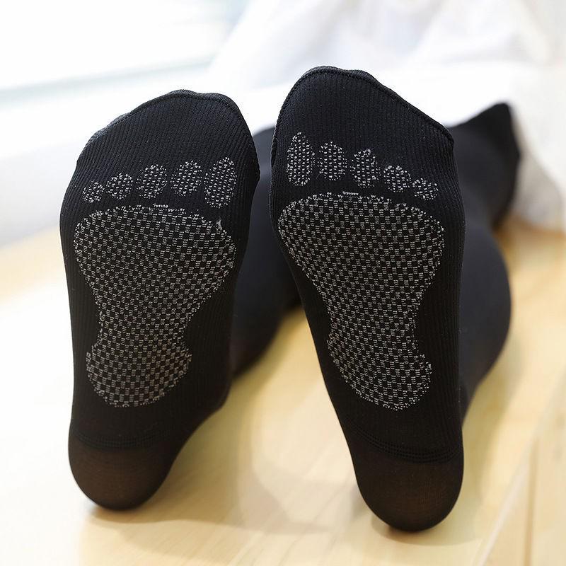 Girls' Summer 10D Thin Ballet Socks Velvet White Dance Pantyhose