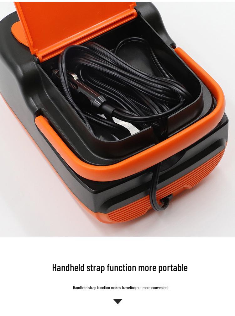 High-Pressure 12V Car-Mounted Electric Inflatable Pump for Kayaks, SUPs, Surfboards, and Rafts - 6000 Inflation Rechargeable Pump