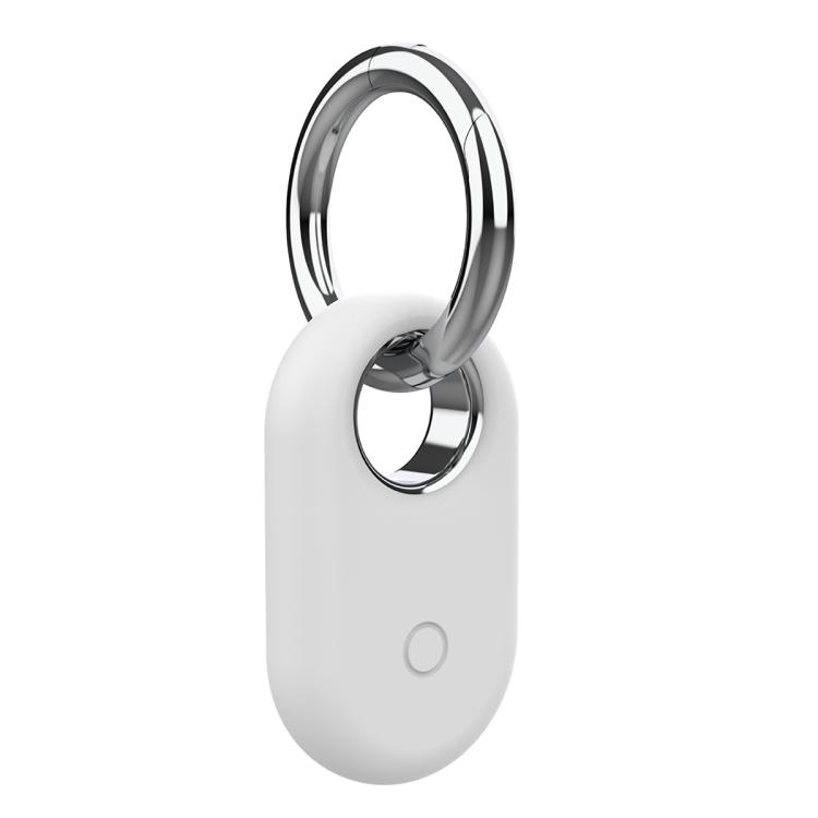 Silicone Shockproof Protective Case With Metal Keychain Carabiner For Samsung Galaxy Smart Tag 2 Tracker