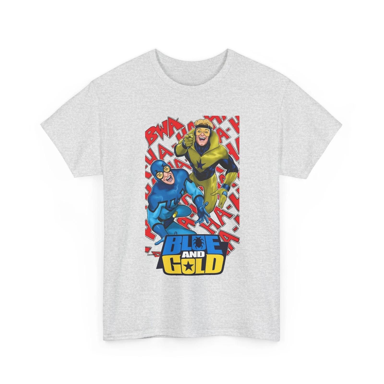 Booster Gold & Blue Beetle T-Shirt - Justice League International - DC Comics XL