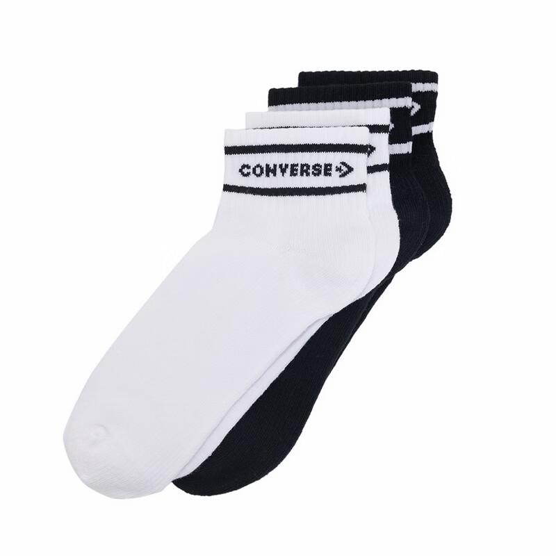 

Converse Unisex QUARTERS Sports Casual Socks M