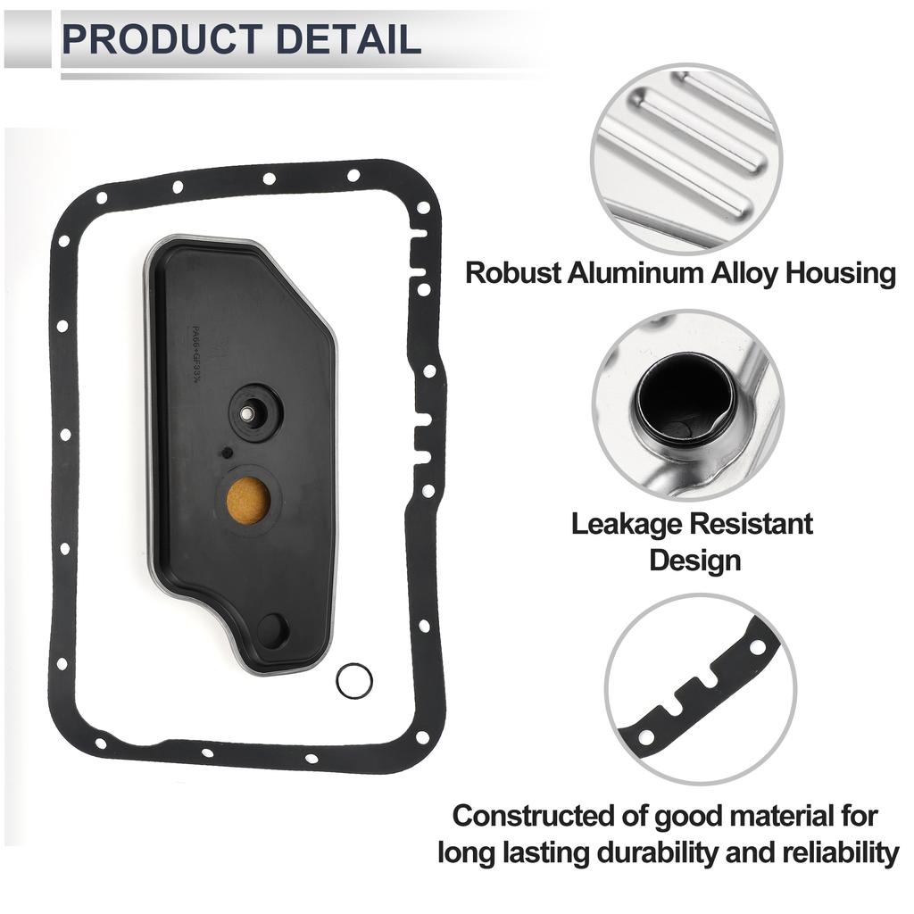 UXCELL Engine Transmission Filter Gasket for Ford Explorer 1995-1998 Durable Automatic Transmission Filter Kit No.F5TZ7A098A
