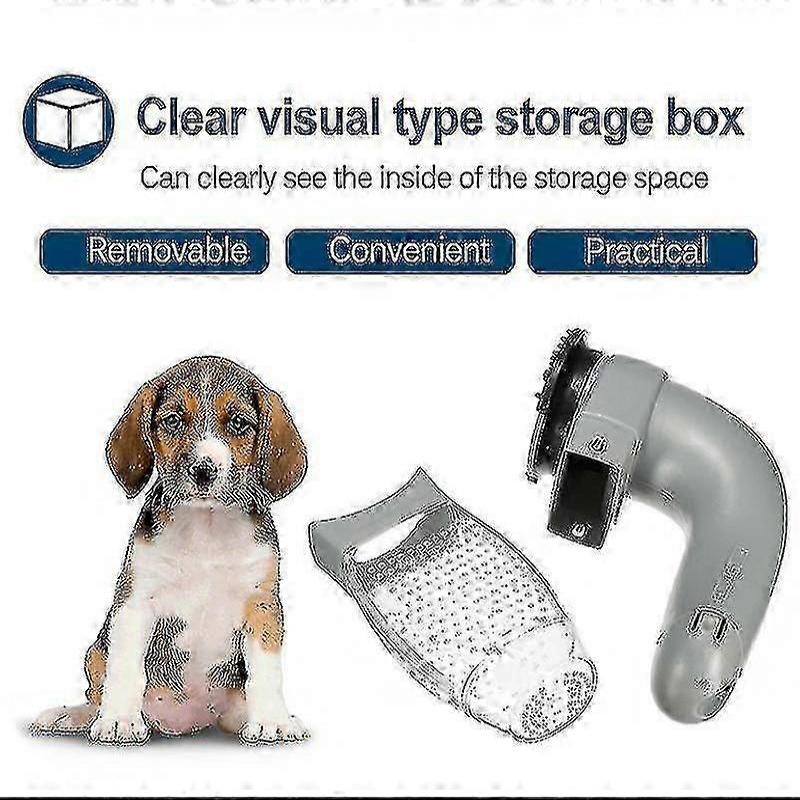 Electric Pet Dog Cat Hair Remover Cleaner Grooming Brush Comb Vacuum Trimmer