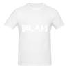 Armin Van Buuren Blah Business Casual T-Shirt Retro Minimalistisch Unifarben Basic T-Shirt