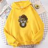 Diseño de Calavera Steampunk del Día de Muertos para Sudaderas de Día de los Muertos para Mujer Unisex Sudaderas con Capucha de Halloween Invierno Fresco Manga Larga