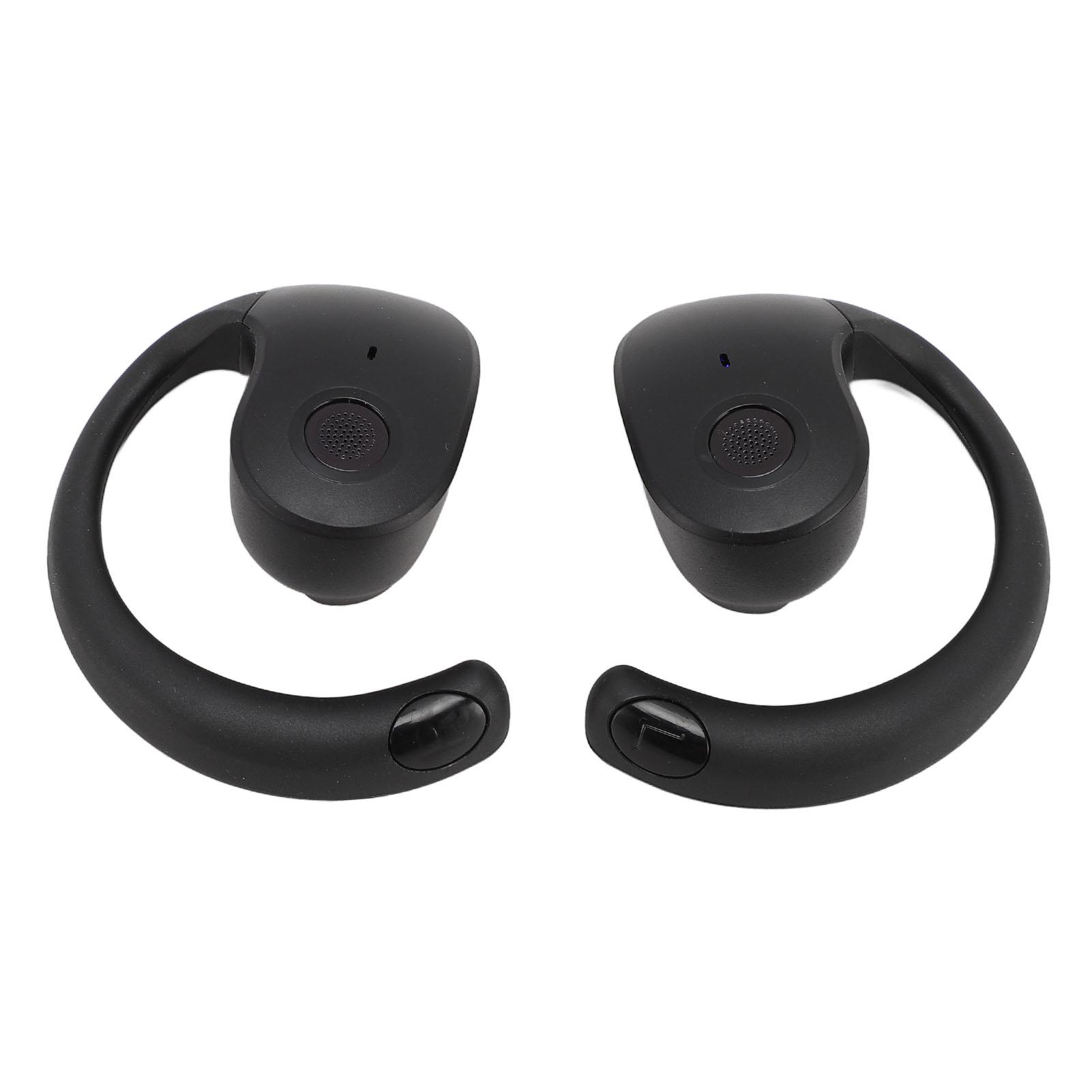 

Wireless Earbuds 5.4 Bone Conduction 3D Stereo HiFi Sound Ear Hanging Headset with Charging Case for Sports
