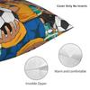 Inazuma Eleven Anime Game Pillowcase Printed Polyester Cushion Cover Decor RPG Football Pillow Case Cover Home Zippered