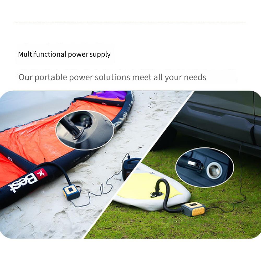 Portable Mini High Pressure Inflation Pump for SUP Paddle Board, Kayak, Surfboard, Assault Boat