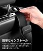 March Applicable Headrest Hook with MARCH Logo PU Leather Car