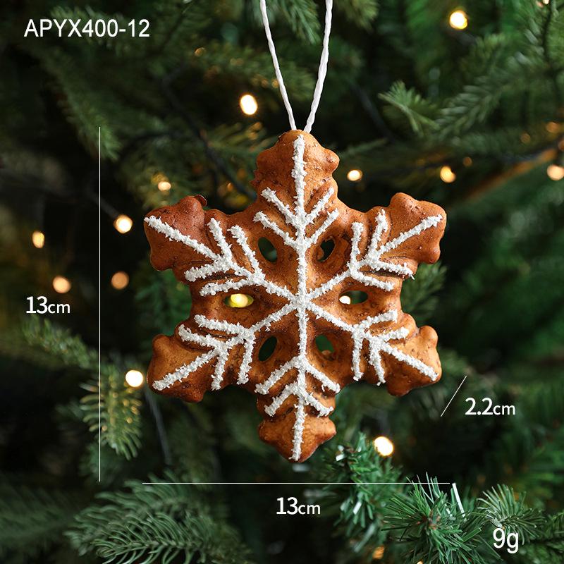 Cross-border Christmas Decorations: Adhesive Powder Snowflakes, Stars & Tree Ornaments