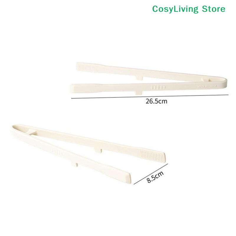 [CL]Silicone Non-Stick Grill Tongs Food Bread Clip Heat Resistant BBQ Salad Cooking Serving Clamp Steak Pasta Clip For Kitchen