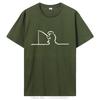 Unisex Clothing Line Osvaldo Cavandoli TV TShirt Summer Unisex Cotton T Shirt Funny Tshirt Anime Unisex Gift Tees Streetwear