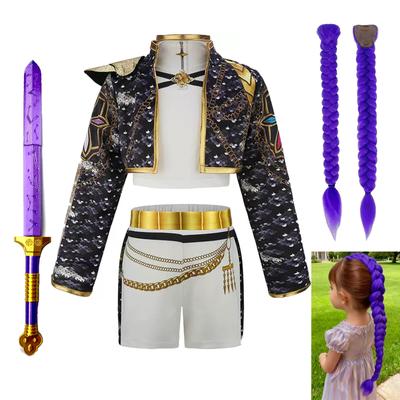Costume K-POP Kids Singer Cosplay Girls Dress for Birthday Party Halloween Carnival