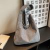 Winter Corduroy Shoulder Bags For Women Casual Large Capacity Shopping Totes Solid Color Shopping Bag Student Bag
