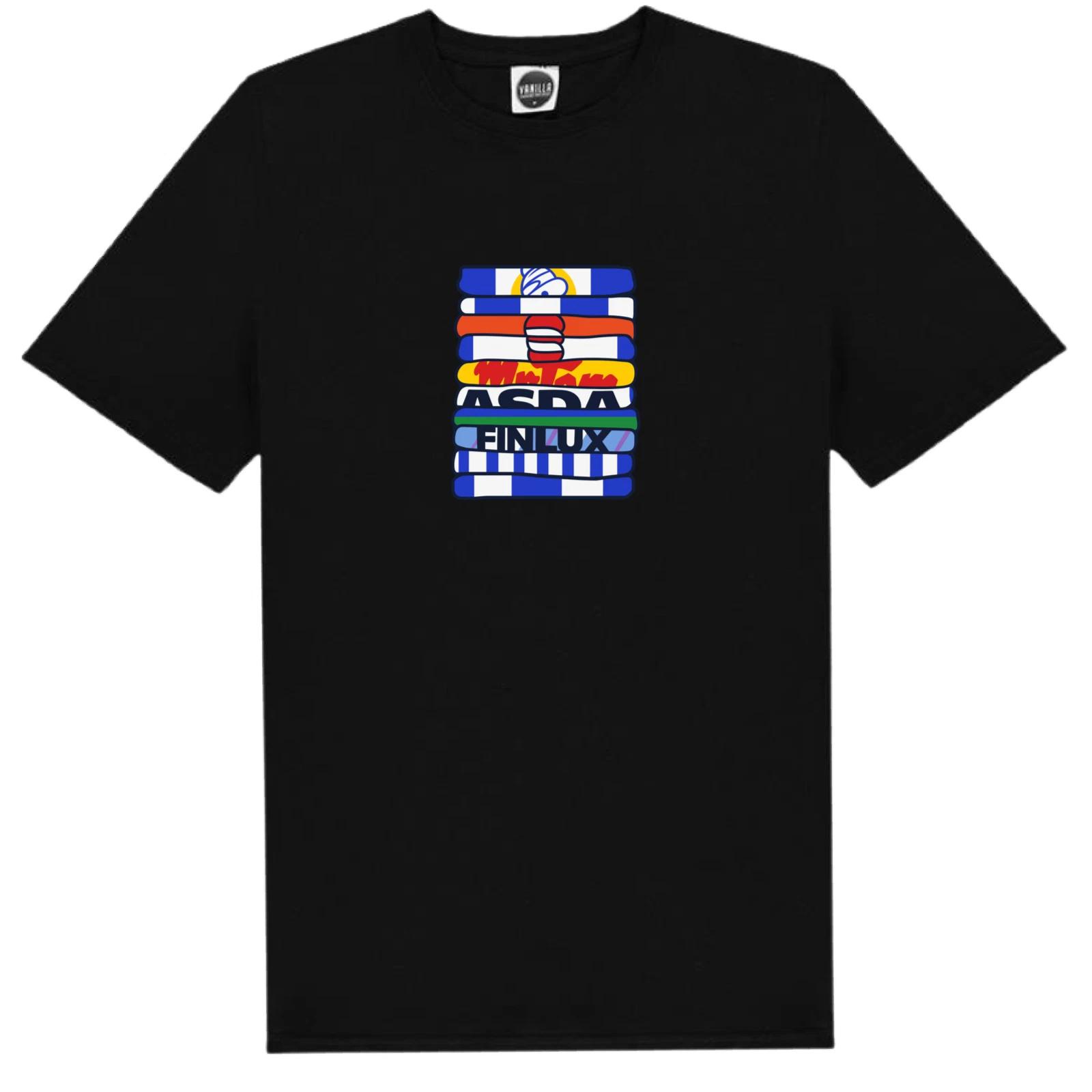 Sheffield Wednesday FC T-Shirt Shirts Of The Past Shirt Mix Style Shirt Fan Art L