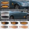 פנס סימון צד עבור JAGUAR XK8 S-Type XK 8/XKR XJ X350 LED דינמי איתות מהבהב