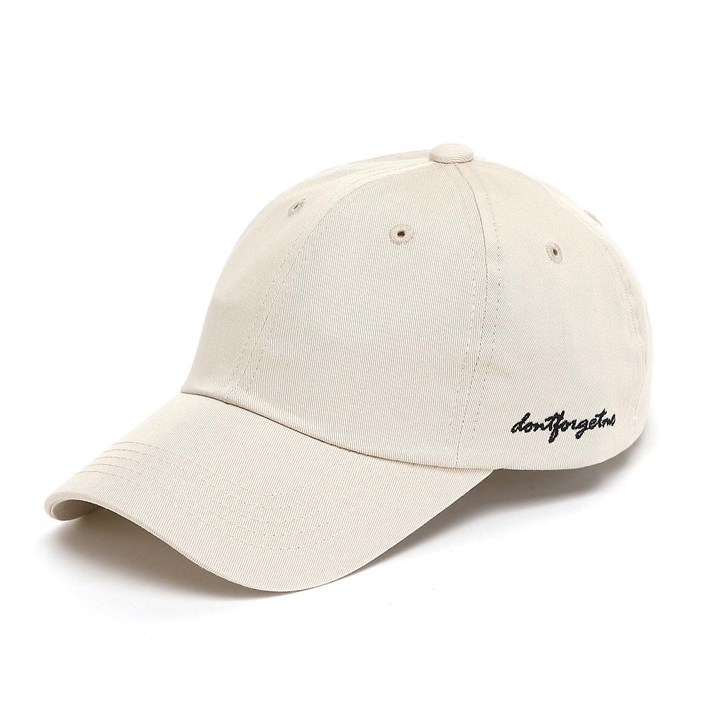 Donpogesmi Script Beige Ball Cap